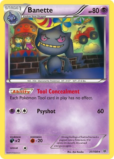 Banette #31 XY - Roaring Skies