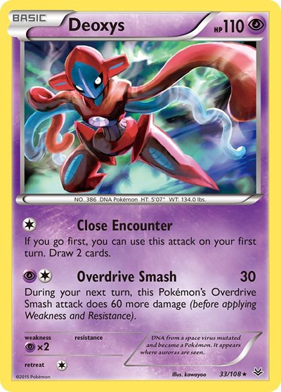 Deoxys #33 XY - Roaring Skies