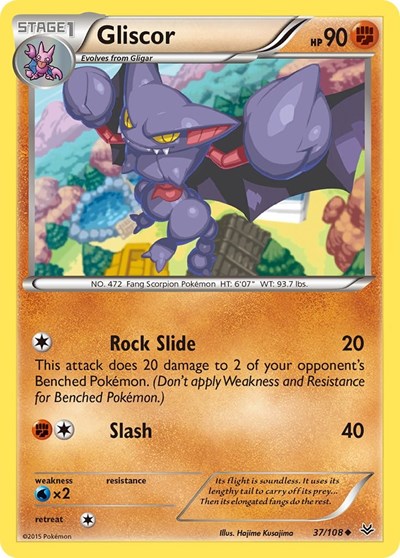 Gliscor #37 XY - Roaring Skies