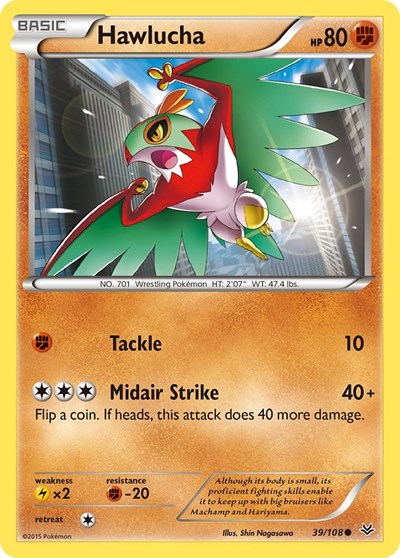Hawlucha #39 XY - Roaring Skies
