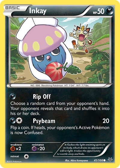 Inkay #41 XY - Roaring Skies