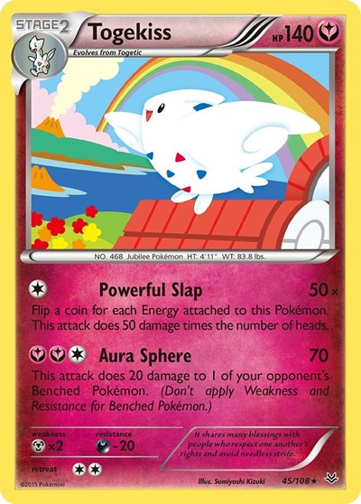 Togekiss #45 XY - Roaring Skies