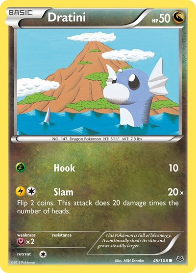 Dratini #49 XY - Roaring Skies