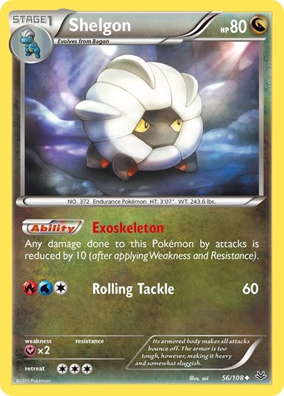 Shelgon #56 XY - Roaring Skies