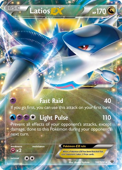 Latios EX #58 XY - Roaring Skies