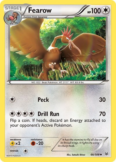 Fearow #66 XY - Roaring Skies