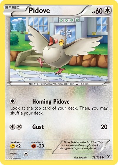 Pidove #78 XY - Roaring Skies