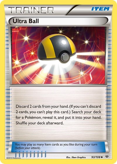 Ultra Ball #93 XY - Roaring Skies