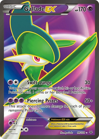 Gallade EX #99 XY - Roaring Skies