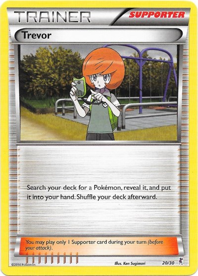 Trevor #20 XY Trainer Kit: Bisharp & Wigglytuff