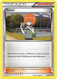 Trevor #24 XY Trainer Kit: Bisharp & Wigglytuff
