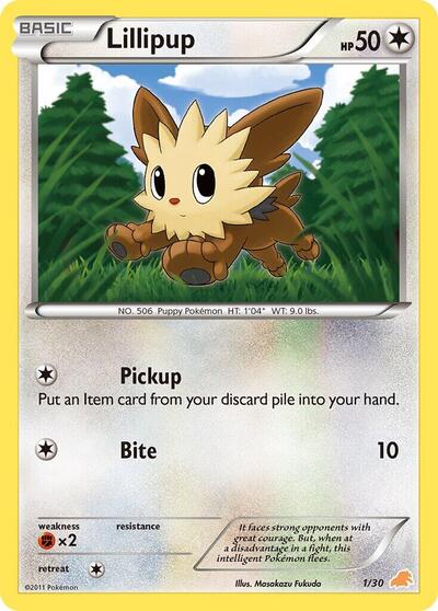 Lillipup #1 BW Trainer Kit: Excadrill & Zoroark