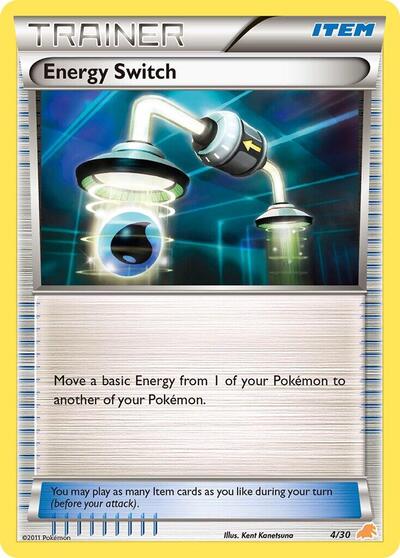Energy Switch #4 BW Trainer Kit: Excadrill & Zoroark