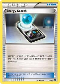 Energy Search #27 BW Trainer Kit: Excadrill & Zoroark