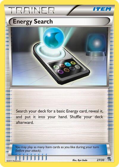 Energy Search #27 BW Trainer Kit: Excadrill & Zoroark