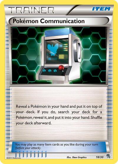 Pokemon Communication #18 BW Trainer Kit: Excadrill & Zoroark