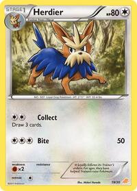 Herdier #19 BW Trainer Kit: Excadrill & Zoroark