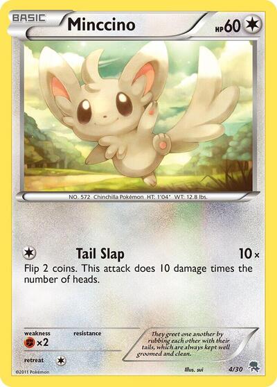 Minccino #4 BW Trainer Kit: Excadrill & Zoroark