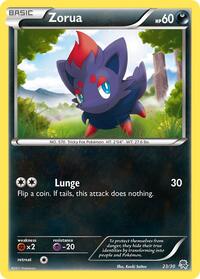 Zorua #23 BW Trainer Kit: Excadrill & Zoroark