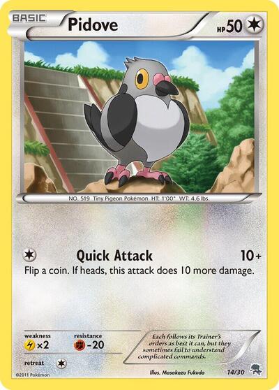 Pidove #14 BW Trainer Kit: Excadrill & Zoroark