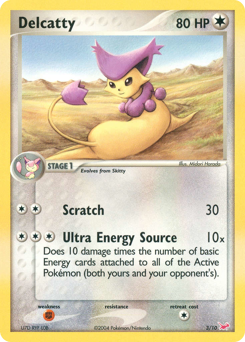 Delcatty #3 EX Trainer Kit Latias