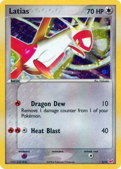 Latias #4 EX Trainer Kit Latias