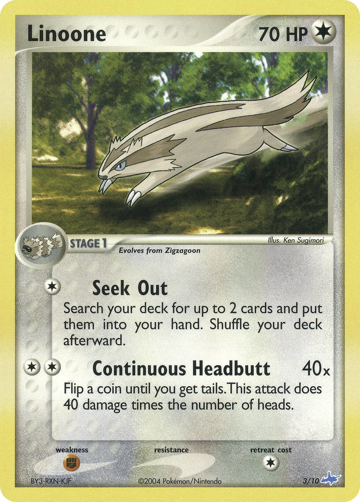 Linoone #3 EX Trainer Kit Latios
