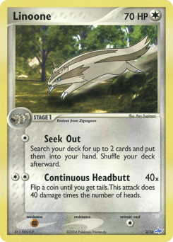 Linoone #3 EX Trainer Kit Latios