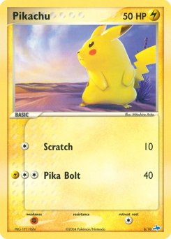 Pikachu #6 EX Trainer Kit Latios