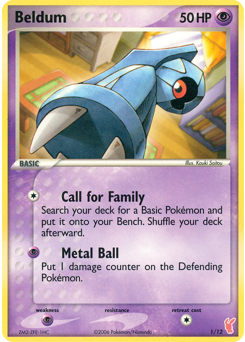Beldum #1 EX Trainer Kit 2 Plusle