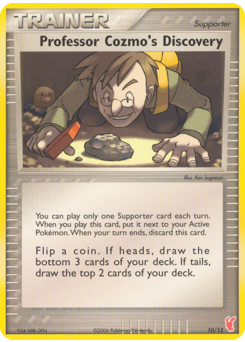 Professor Cozmo's Discovery #10 EX Trainer Kit 2 Plusle