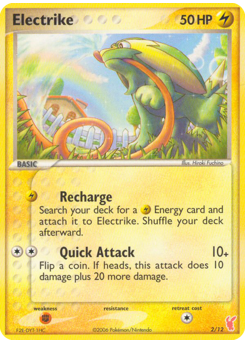 Electrike #2 EX Trainer Kit 2 Plusle