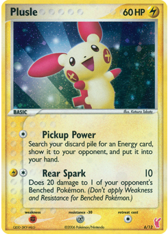 Plusle #6 EX Trainer Kit 2 Plusle