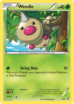Weedle #1 Kalos Starter Set