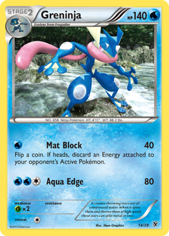 Greninja #14 Kalos Starter Set