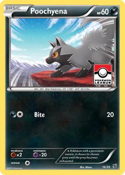 Poochyena #16 Kalos Starter Set