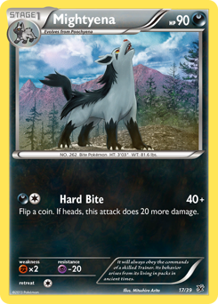 Mightyena #17 Kalos Starter Set