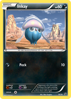 Inkay #18 Kalos Starter Set