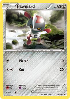 Pawniard #19 Kalos Starter Set
