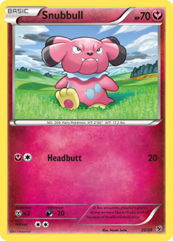 Snubbull #22 Kalos Starter Set