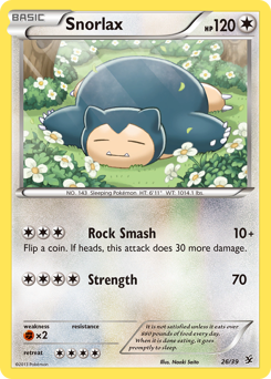 Snorlax #26 Kalos Starter Set