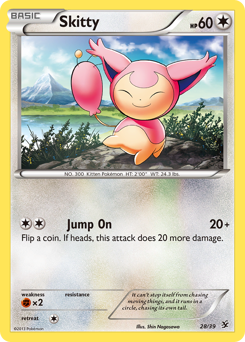 Skitty #28 Kalos Starter Set