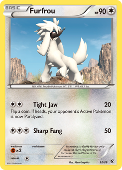 Furfrou #32 Kalos Starter Set