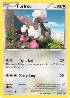 Furfrou #33 Kalos Starter Set