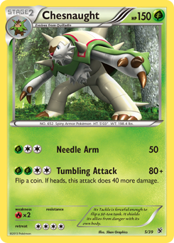Chesnaught #5 Kalos Starter Set