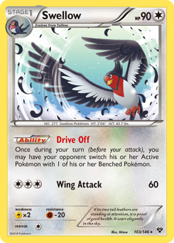 Swellow #103 XY