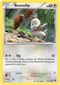 Bunnelby #111 XY