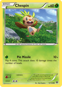 Chespin #12 XY