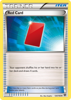 Red Card #124 XY