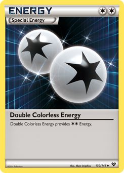 Double Colorless Energy #130 XY